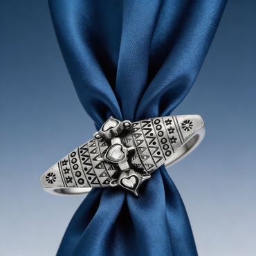 Tribal Shield Heart Ring