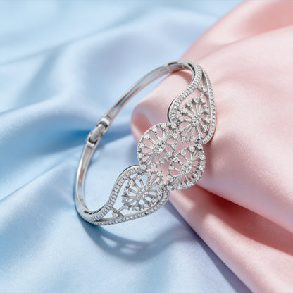 Ethereal Leaf Diamond Bracelet