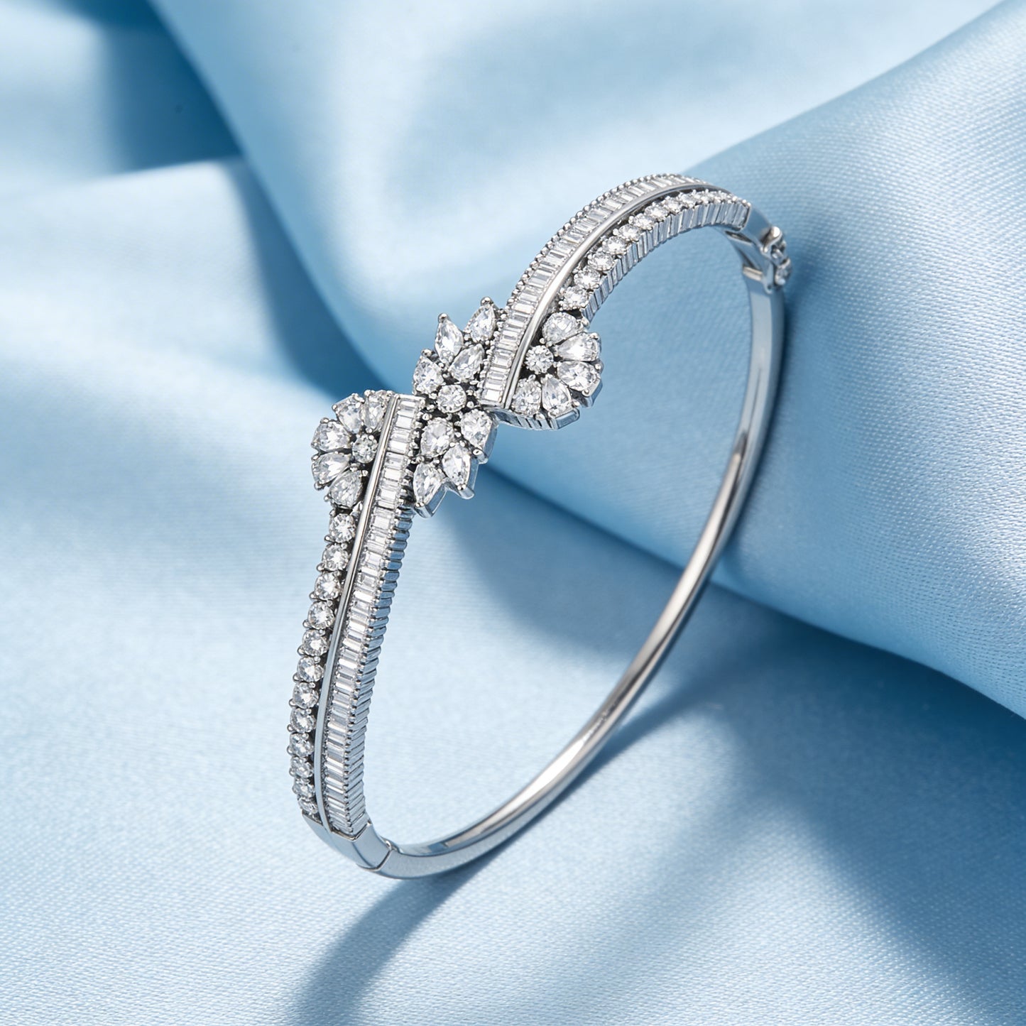 Twilight Bloom Diamond Bracelet
