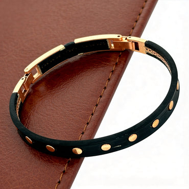 Midnight Stud Luxe Men’s Bracelet