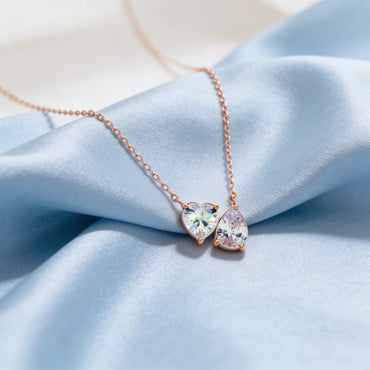 Twin Heart Radiance Pendant”