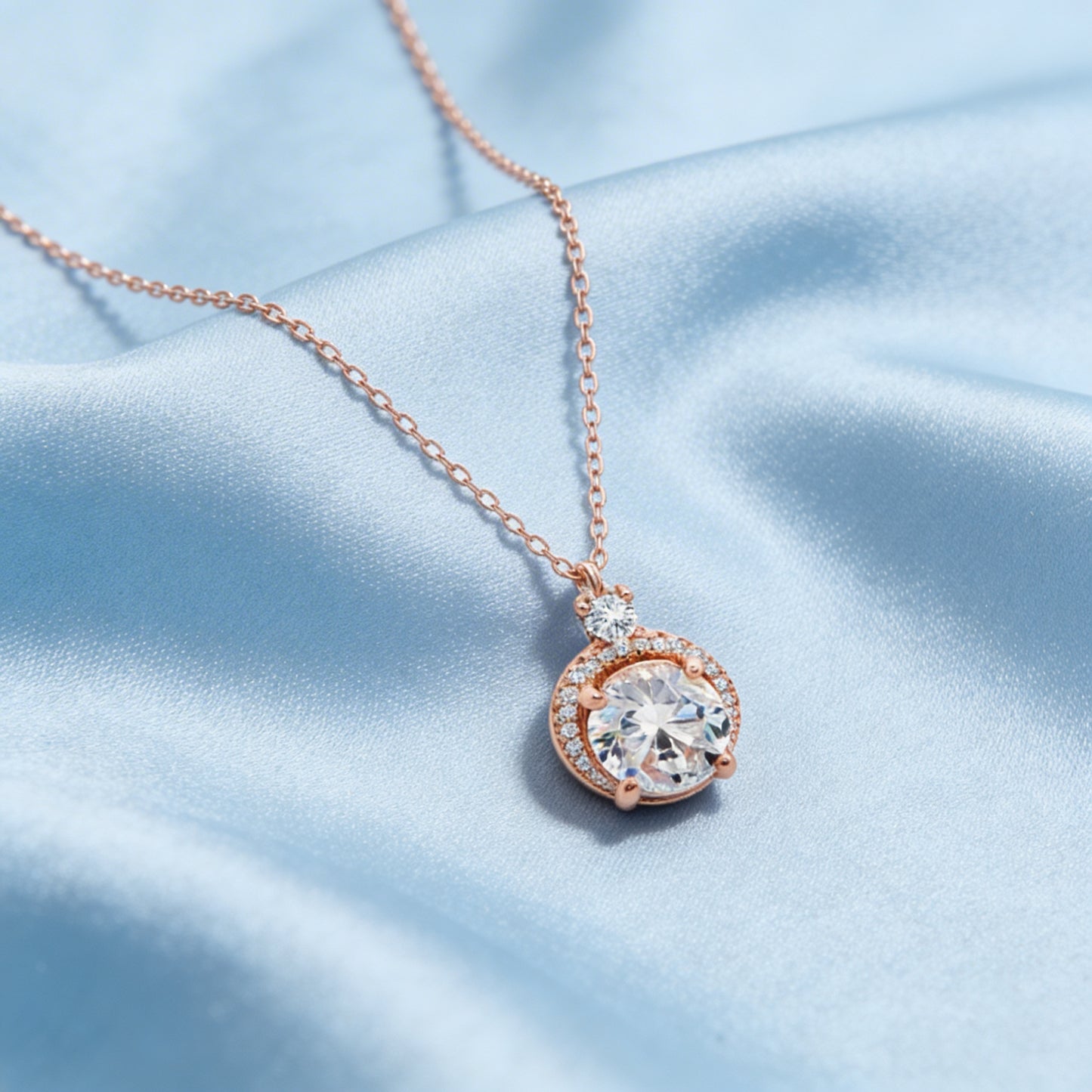 Celestial Halo Spark Pendant