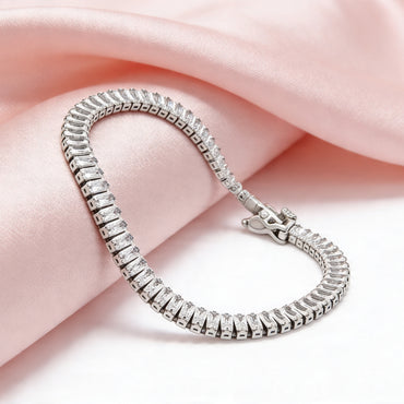 Classic Crystal Tennis Bracelet
