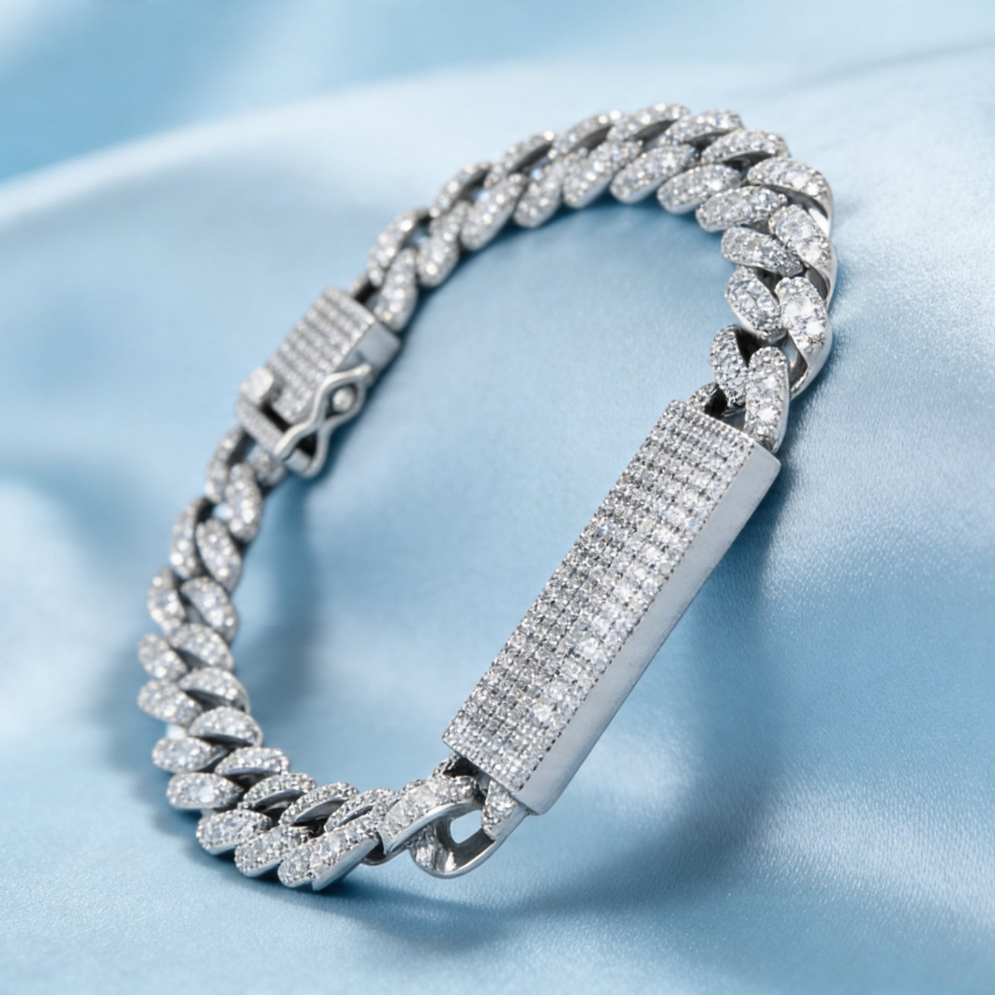 Men’s Iced Cuban Link Bracelet