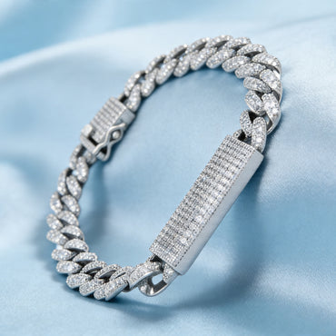 Men’s Iced Cuban Link Bracelet