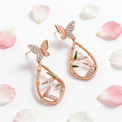 Butterfly Garden Drop Earrings