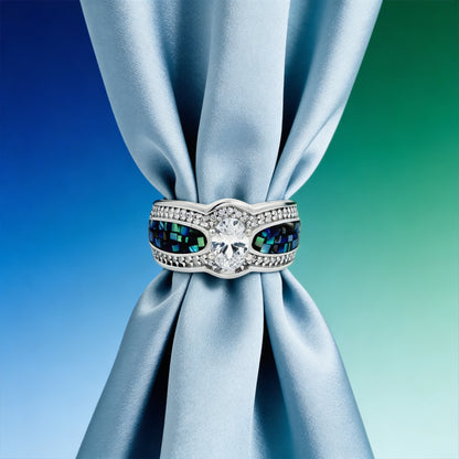 Ocean Prism Statement Ring