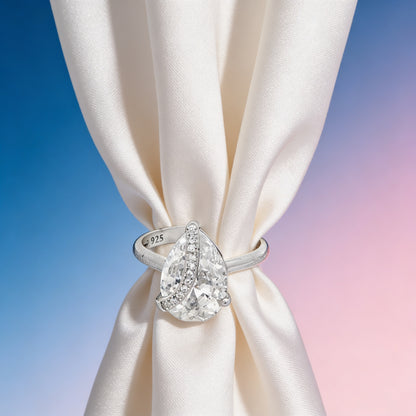 Celeste Teardrop Diamond Ring