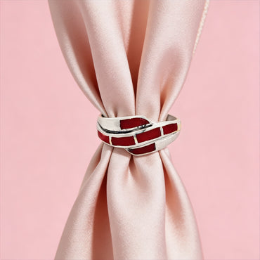 Ruby Mosaic Wrap Ring