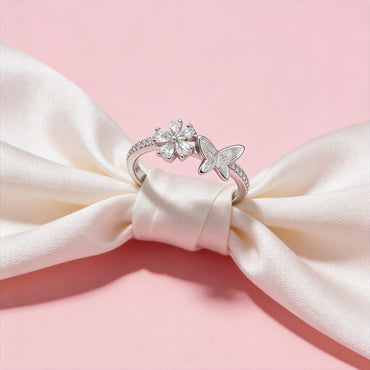 Flutter Grace Butterfly Ring