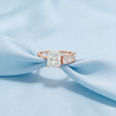 Radiant Elegance Diamond Ring