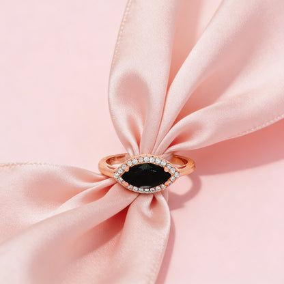 Midnight Halo Ring