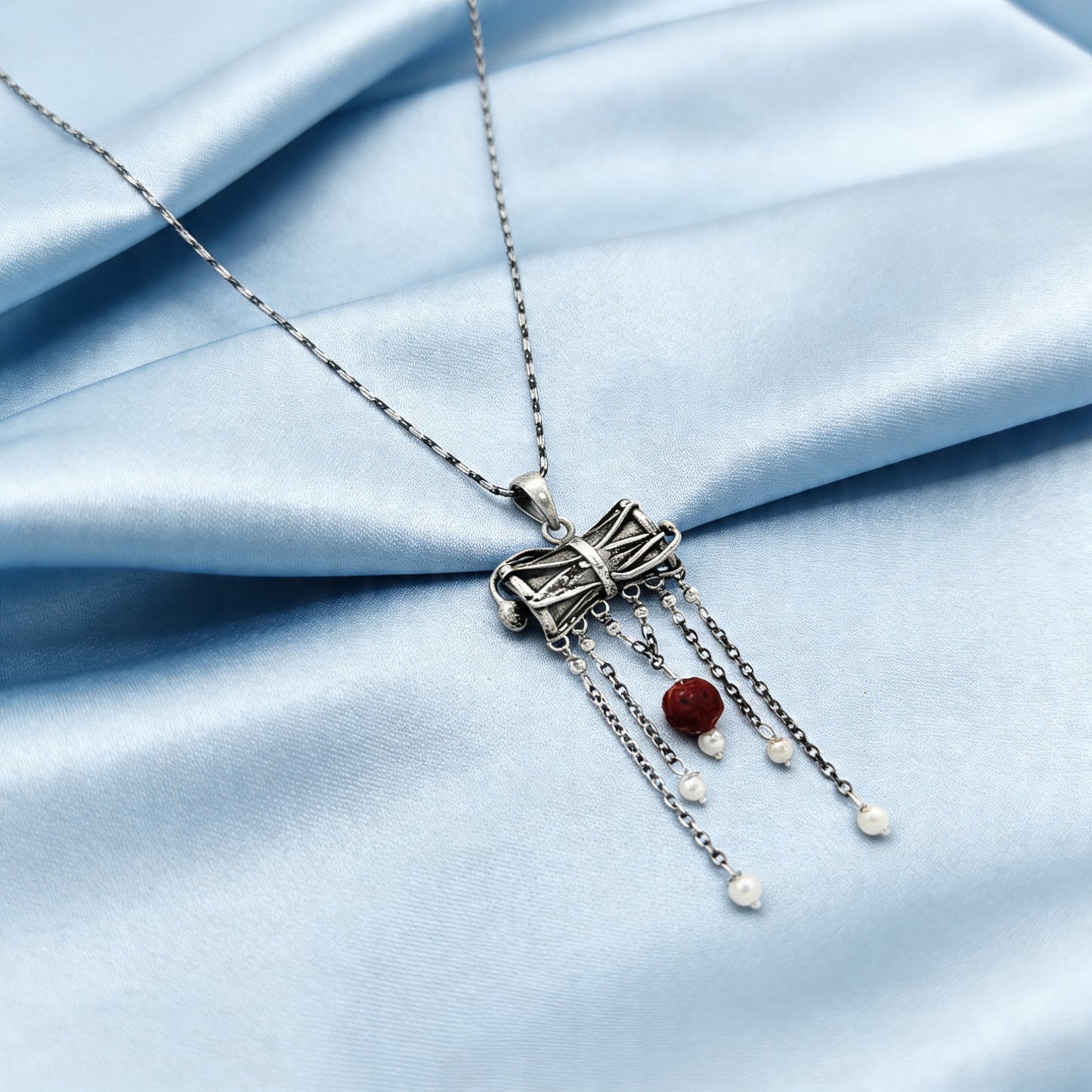 Rhythmic Grace Dhol Pendant