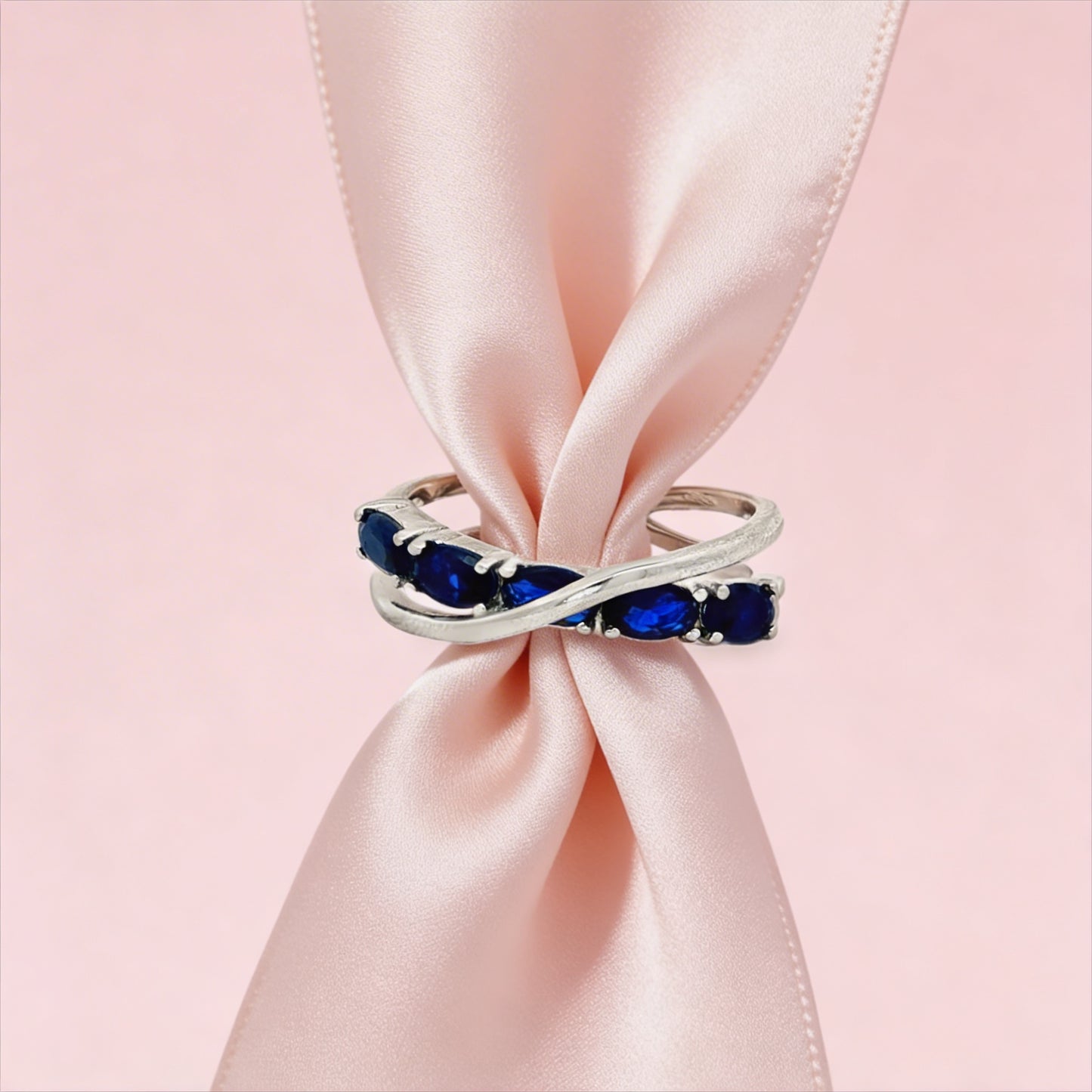 Celeste Azure Wrap Ring