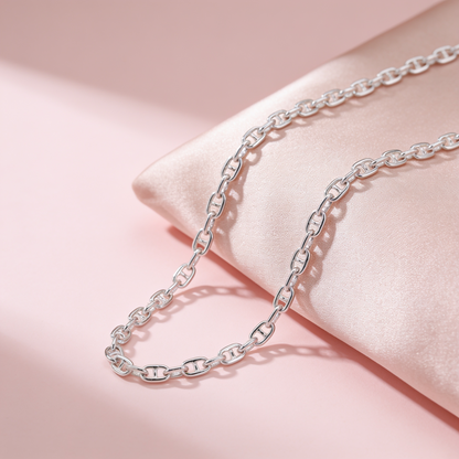 Silver Mariner Link Chain