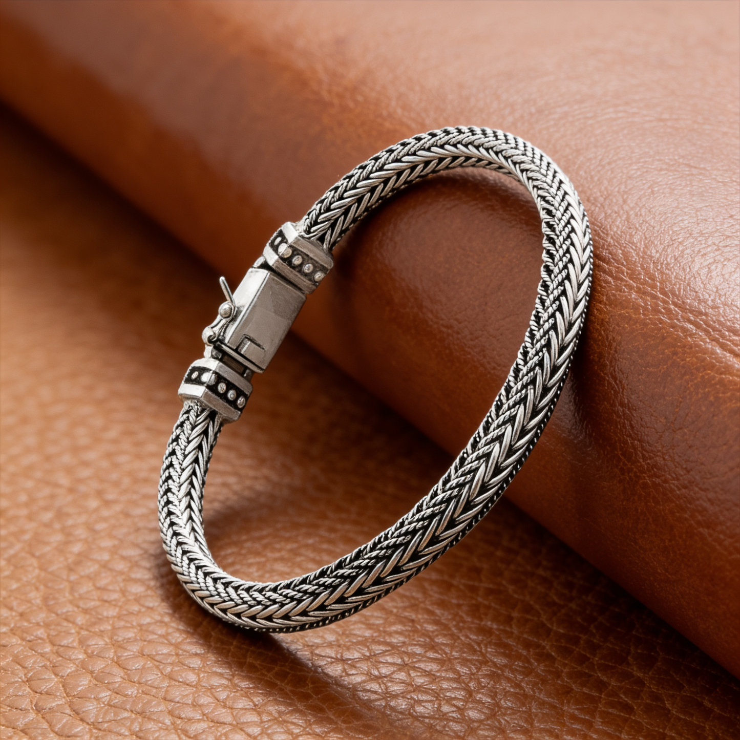 Heritage Braided Steel Bracelet