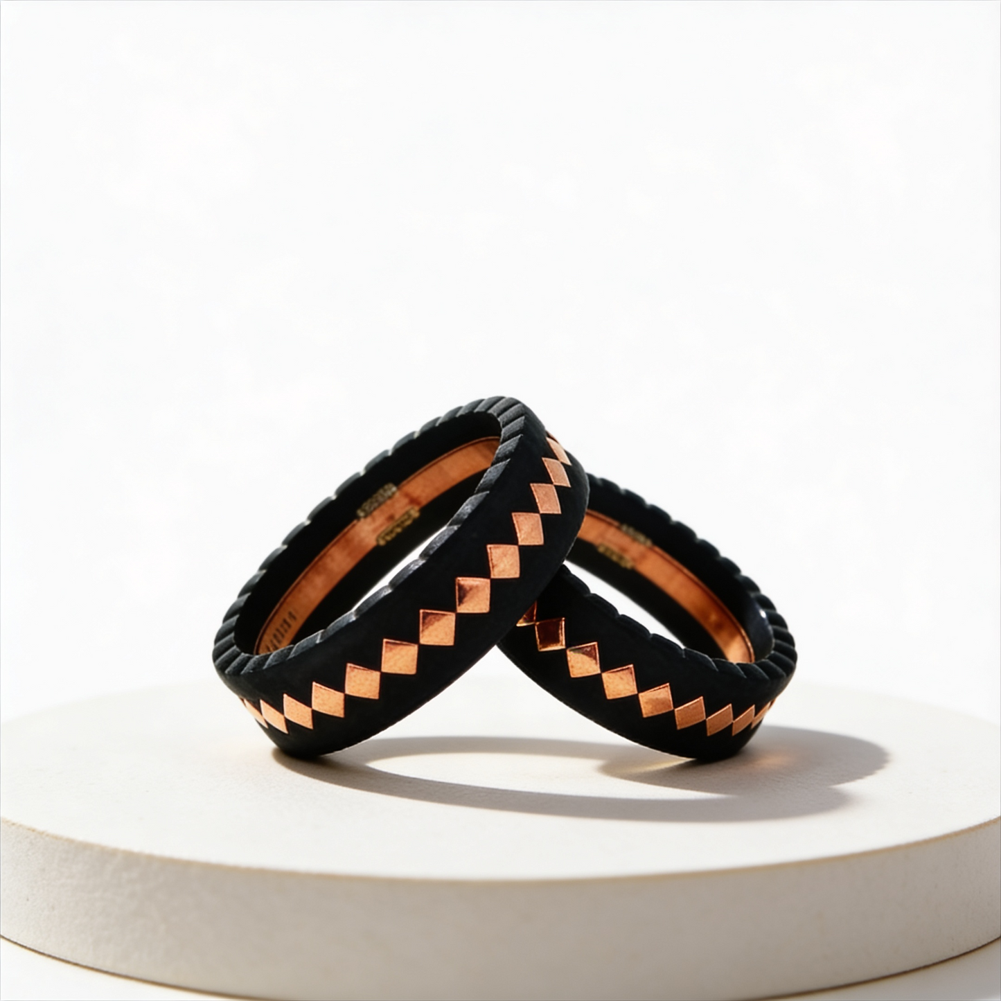 Shadow Luxe Couple Bands