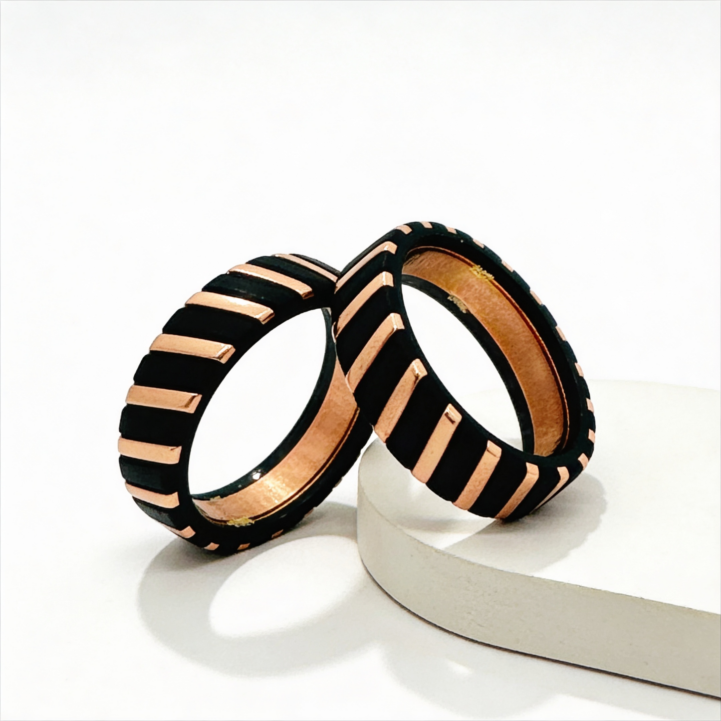 Midnight Stripe Couple Bands