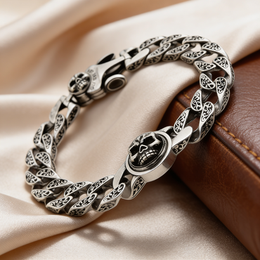 Skull Chain Men’s Bracelet