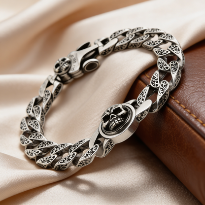 Skull Chain Men’s Bracelet