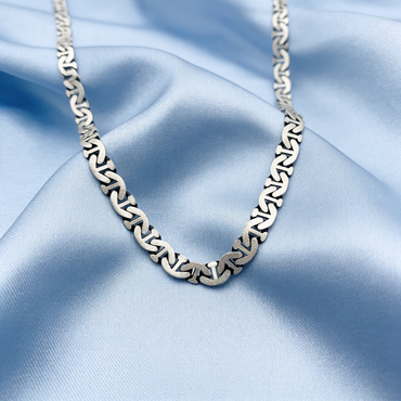 Dual-Tone Designer Link Chain