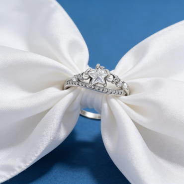 Celestial Star Twist Ring