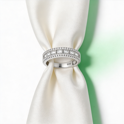 Royal Crystal Band Ring