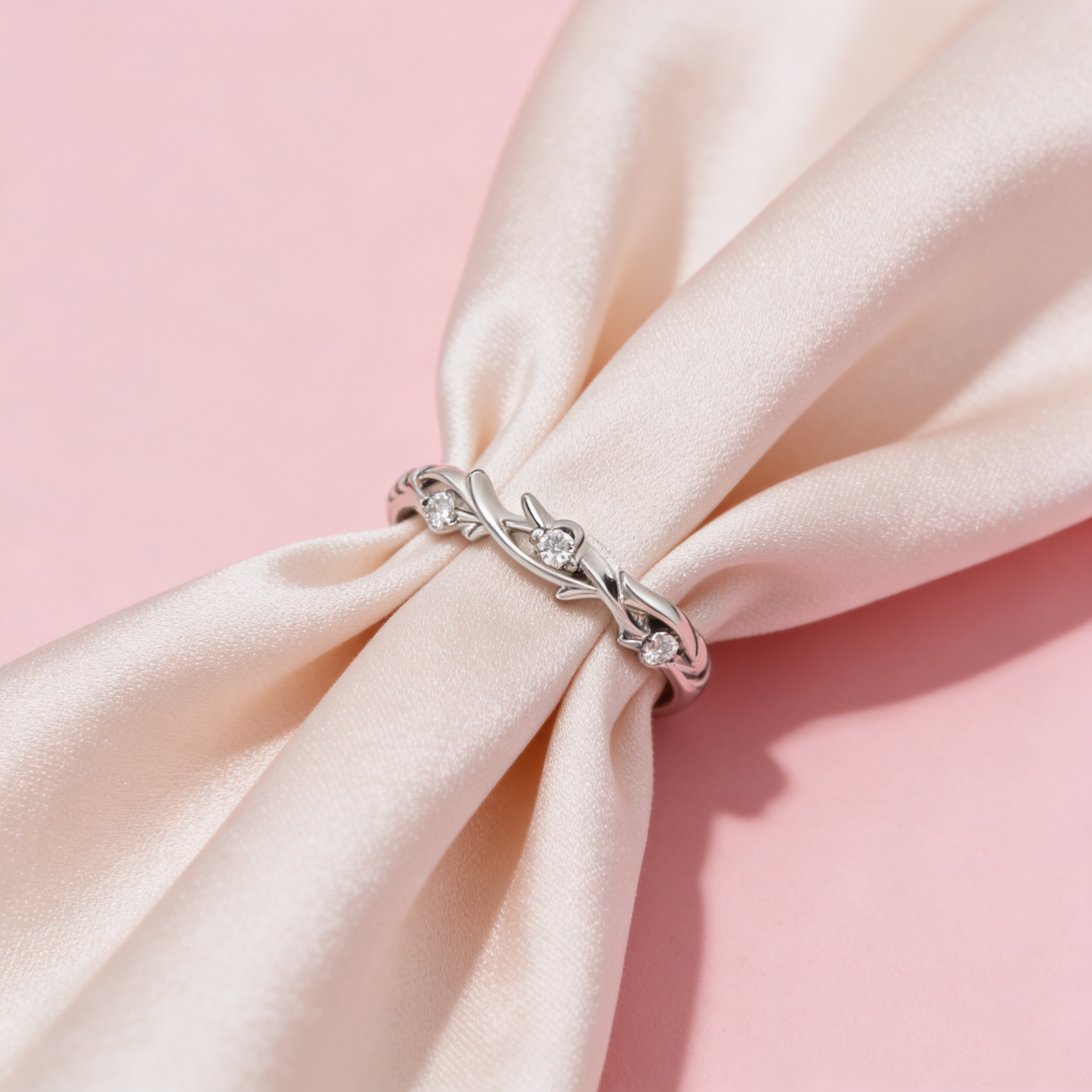 Nature Vine Diamond Ring
