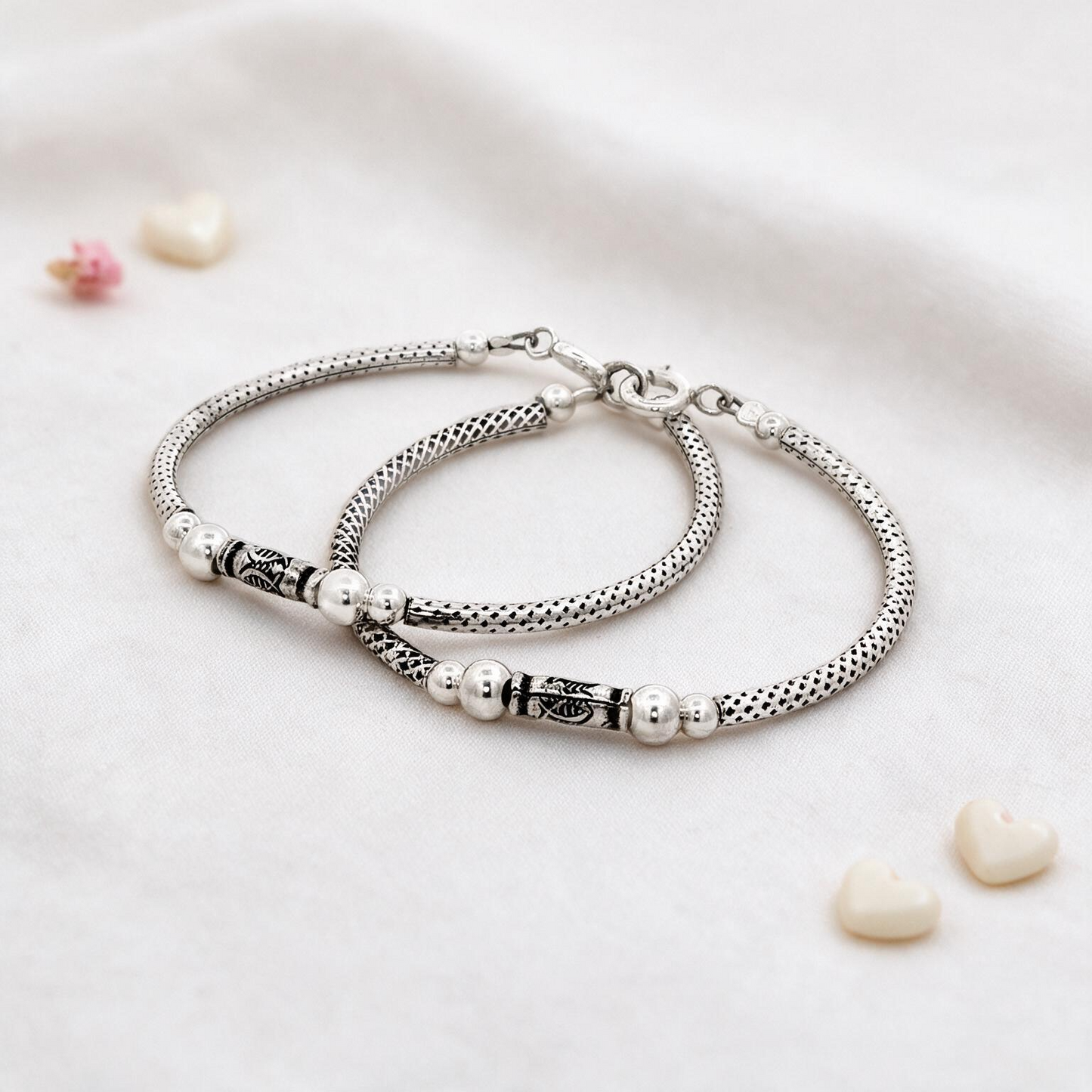 925 Sterling Silver Baby Kada (Bracelet)
