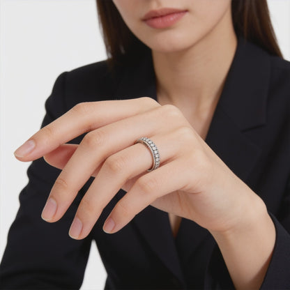 Classic Eternity Spark Ring