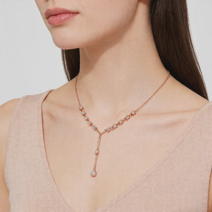 Y-shaped necklace