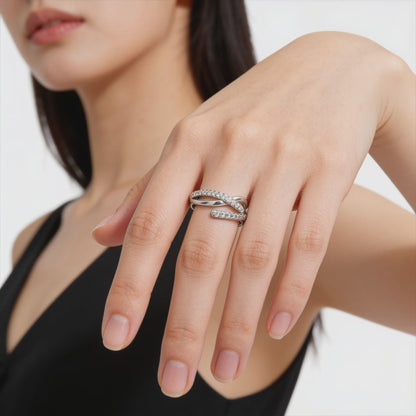 Twisted Elegance Wrap Ring