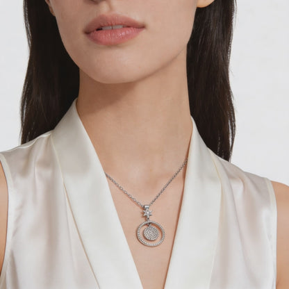 Celestial Halo Diamond Pendant