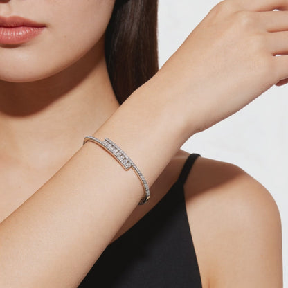 Lustre Line Diamond Bracelet