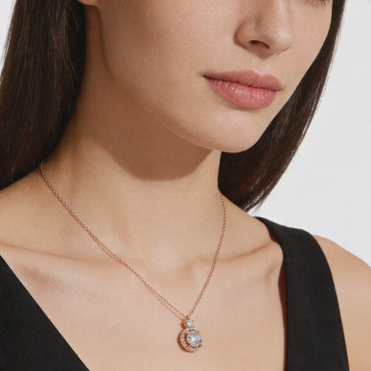 Celestial Halo Spark Pendant