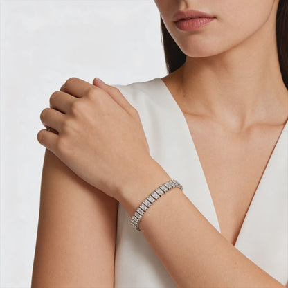 Classic Crystal Tennis Bracelet