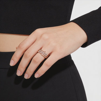 Luxe Wave Diamond Ring