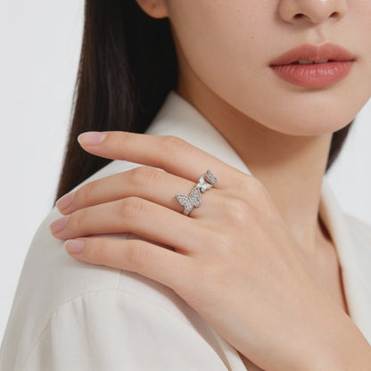 Flutter Grace Butterfly Ring