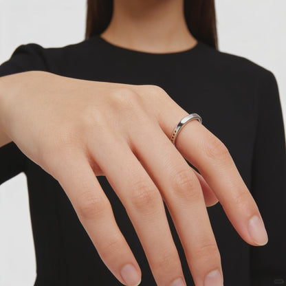Minimal Open Band Ring