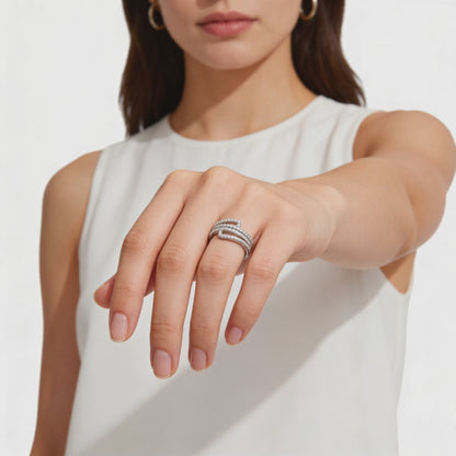 Elegant diamond ring