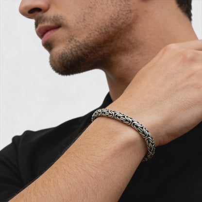 Bold Fusion Link Men’s Bracelet