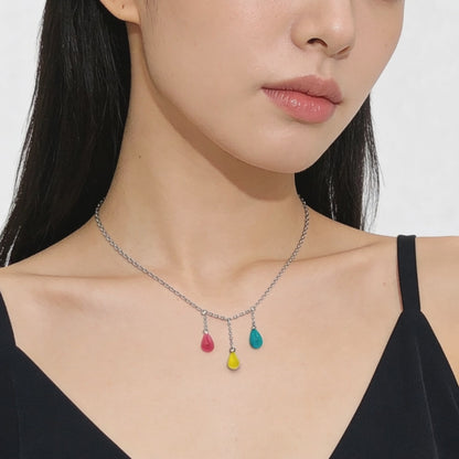 Candy Drop Charm Necklace