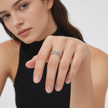 Minimal Adjustable Dual-Layer Ring