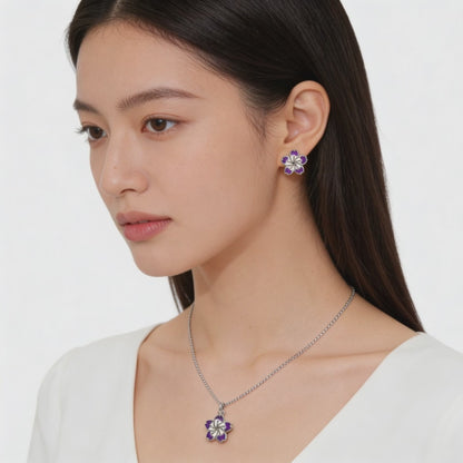 Lavender Bloom Floral Set