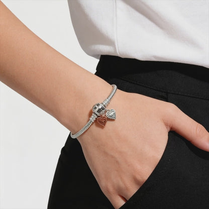Minimal Charm Snake Chain Bracelet