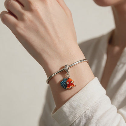 Colorful Octopus Charm