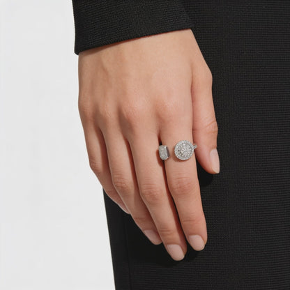 Dual Halo Open Spark Ring