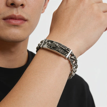 Warrior Legacy Engraved Bracelet