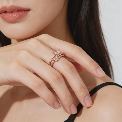 Blossom Whisper Diamond Ring