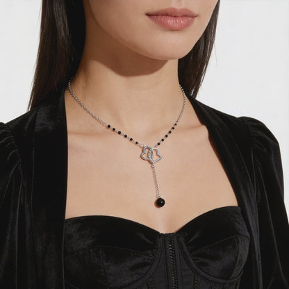 Eternal Twin Hearts Mangalsutra Pendant